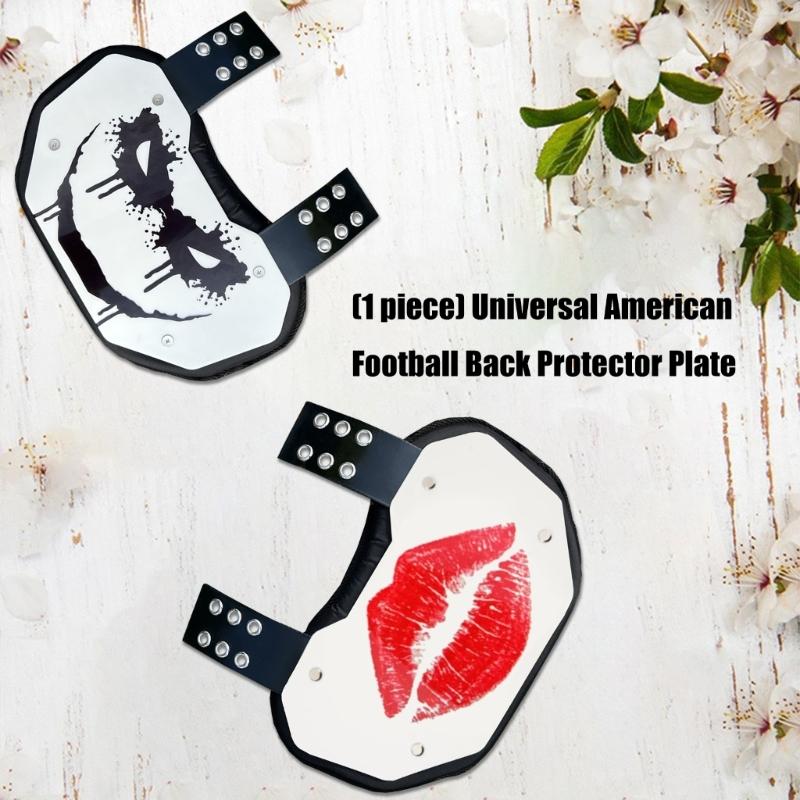 Light Weight Football Back Guard Protective Gear For Athletes Flexible With Ergonomic Curvature During Sports Activity