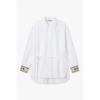 Jacquard Point Strap Shirt 7156260004 