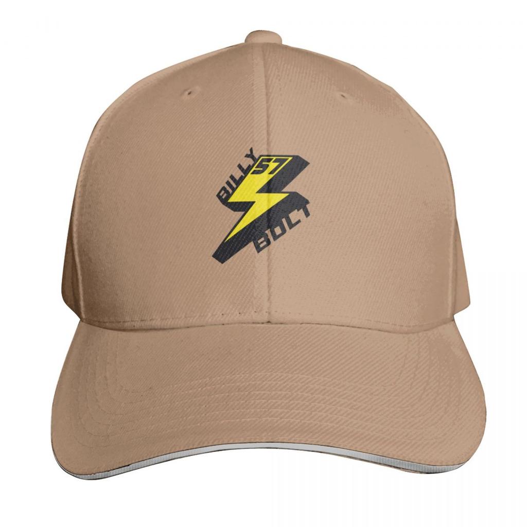 Billy Bolt Merch Lighting Bolt Baseball Cap Bobble Hat Snapback Cap tea Hat Sun Cap Luxury Women Unisexs