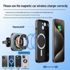 iPhone MagSafe 15W Wireless Car Charger & Magnetic Phone Holder