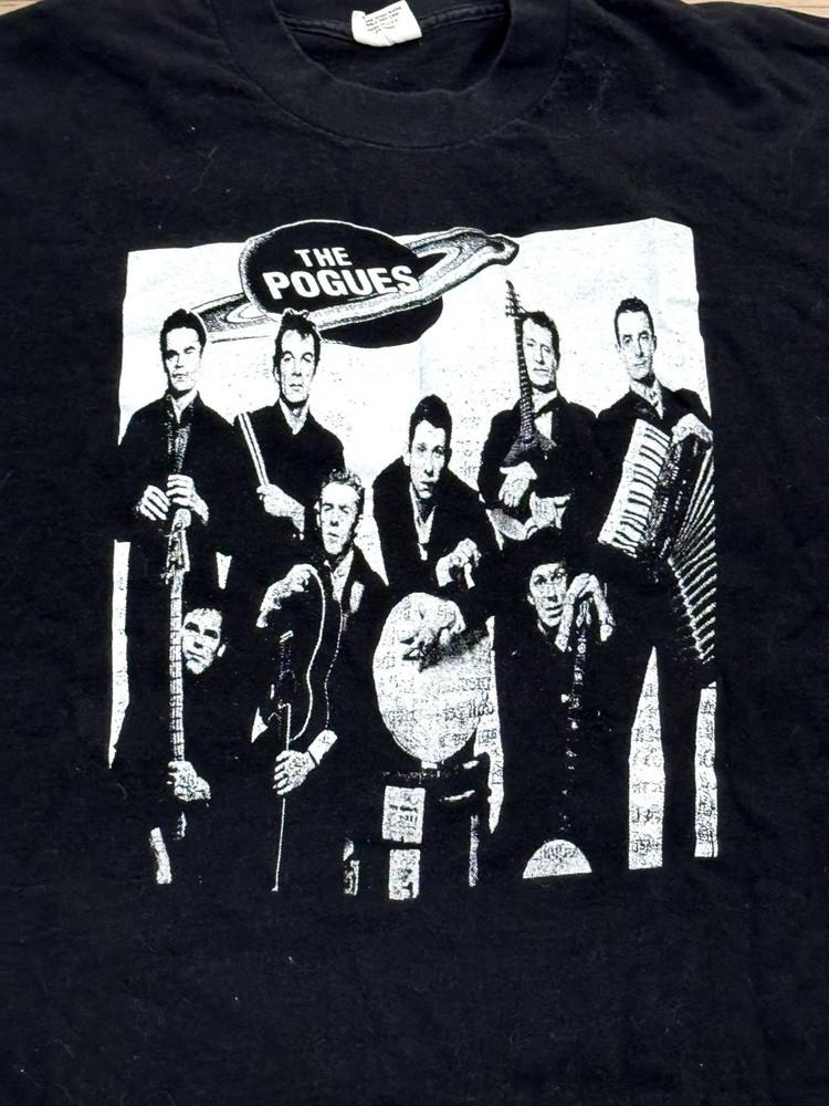 The Pogues Шейн Макгоуэн Винтажная Футболка Унисекс Футболка S