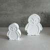 Creative Penguins Sturdy Silicone Mould for Candle and Soap Making Reusable Craft Ornament for Home Decoration