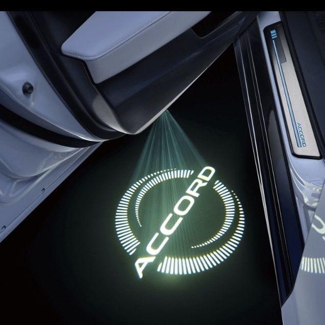 LED Car Door Lights Logo Welcome Projector Courtesy Shadow Lamps for Honda Accord 10th 7th 8th 9th 2003-2020 2021 2022 2023 2024