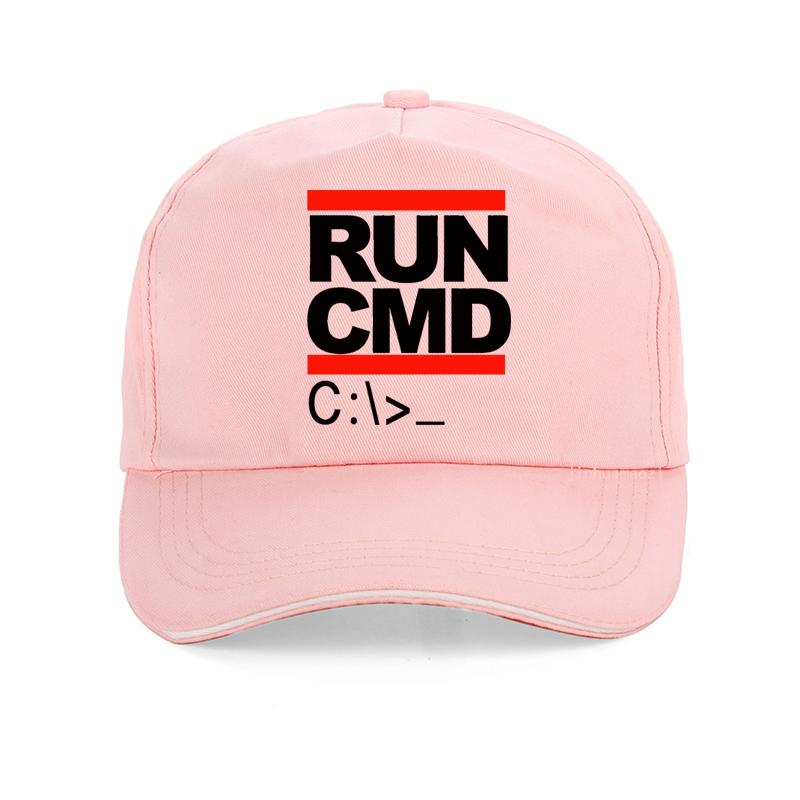 Run Cmd Computer Programmer Hat Funny Birthday Gift For Man Boyfriend Husband Summer Baseball Cap Adjustable Outdoor Sports Hats