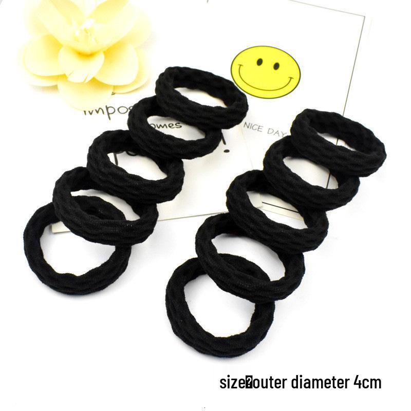 Children's Seamless High-Elasticity Hair Ties - No Damage Rubber Bands for Girls