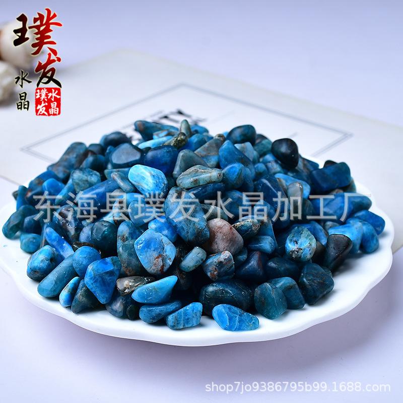Blue-Grey Apatite Gravel Fish Tank Substrate