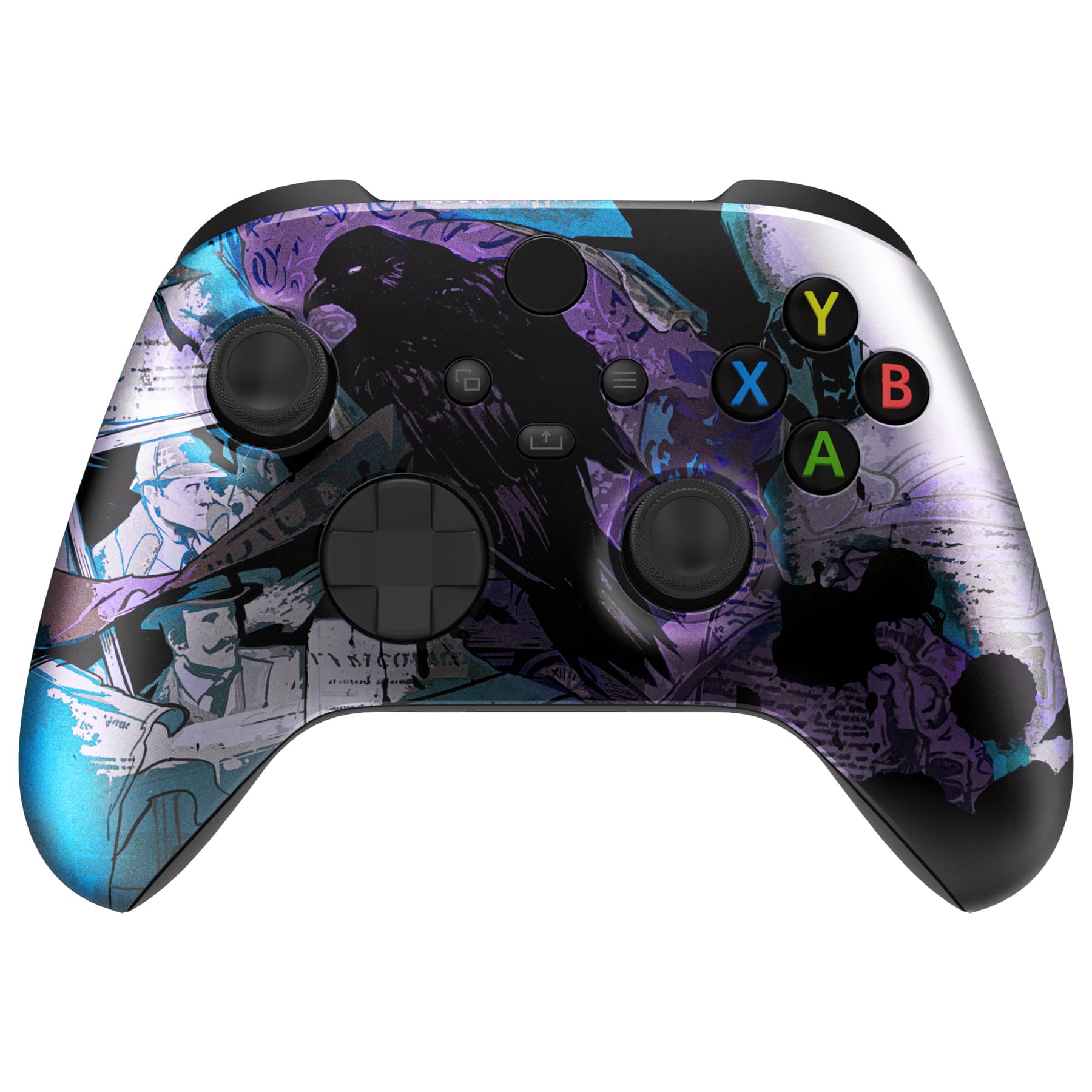 

custom front housing shell for Xbox Series featuring a mildly cover faceplate for Xbox Series and Xbox Core not Great eXtremeRate s X/S,