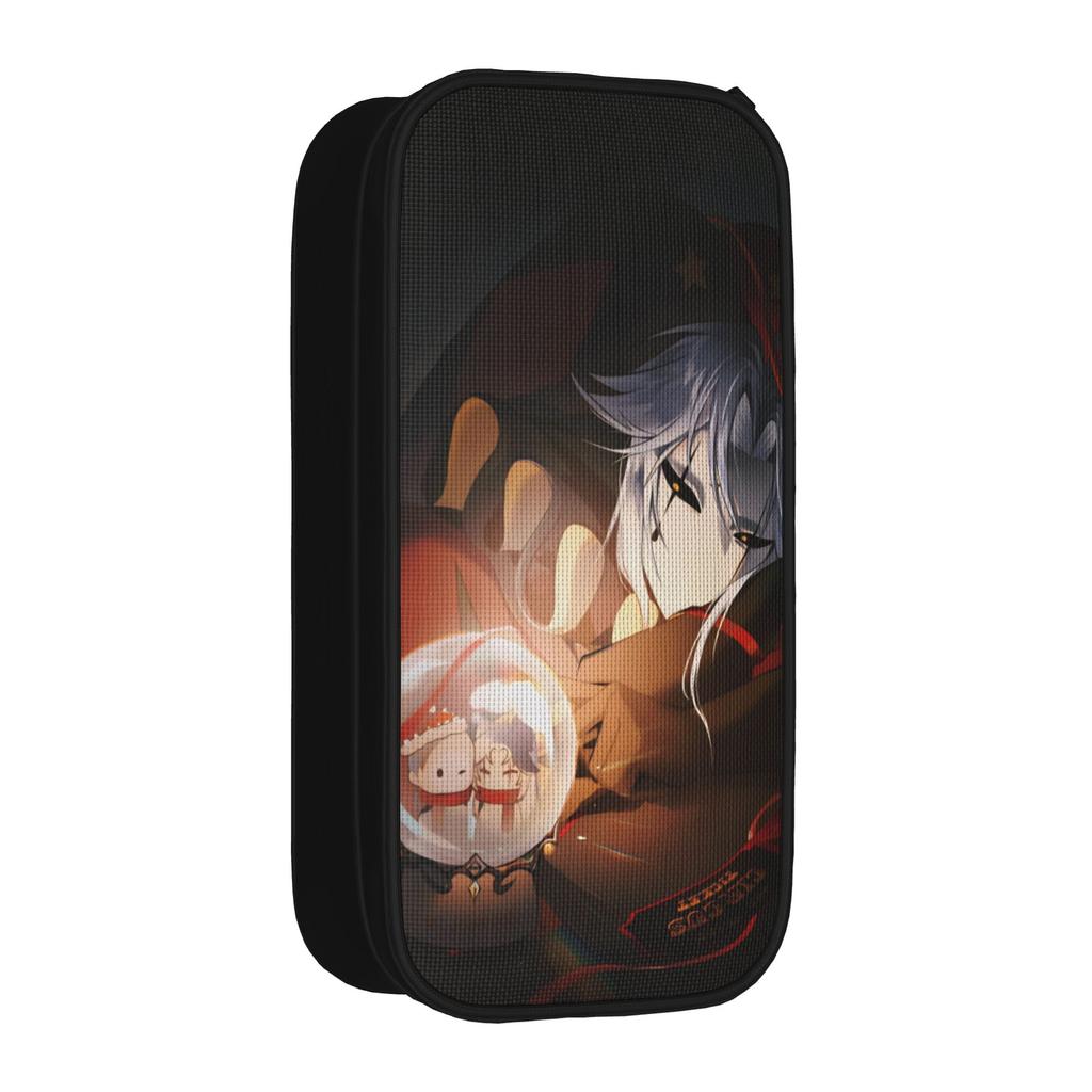Classic Game The Freak Circus Pierrot Pencil Case Pencil Box Pen Box for Student Large Storage Bag Office Gift Stationery