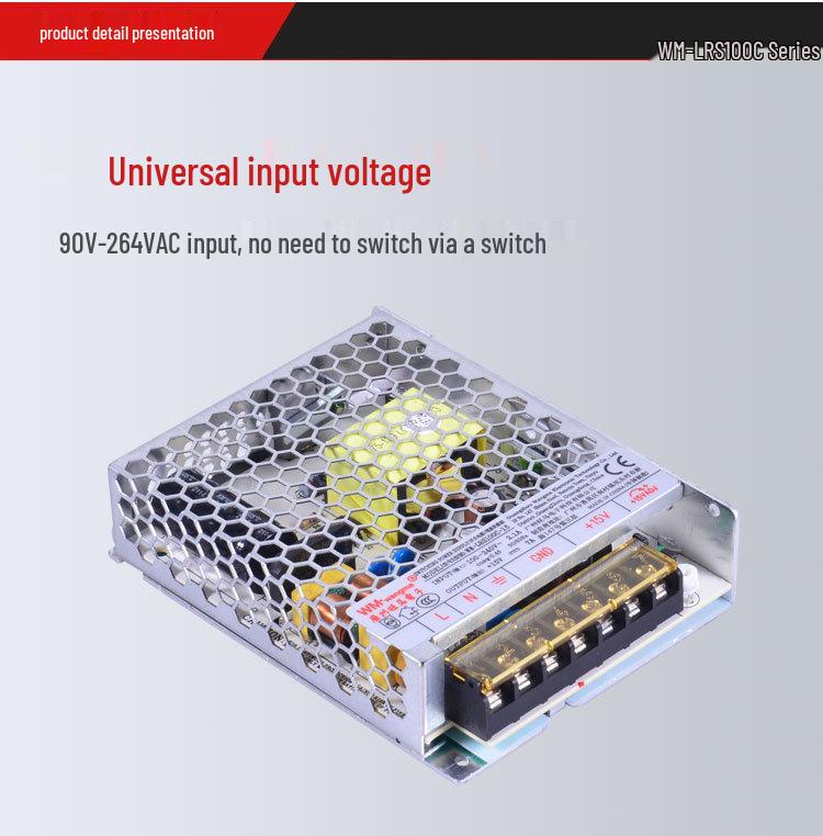 Wangma LRS 15V Constant Voltage LED Light Strip Power Supply