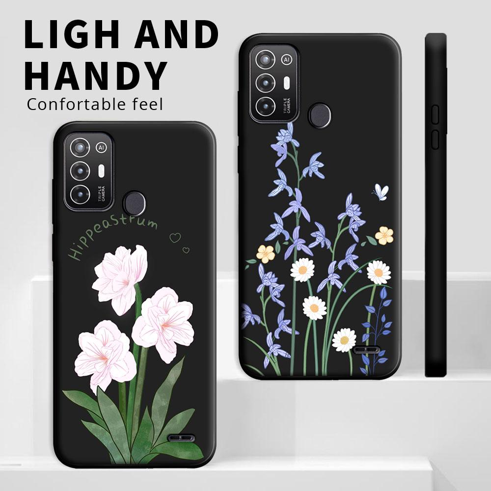 For ZTE Blade A52 / A52Lite Case Cartoon Cute Shockproof Silicone Soft Phone Case For ZTE Blade A53 Pro / A52 Lite Back Cover