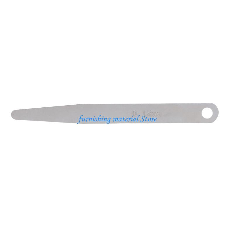 

Y5GD Precisions Feeler Gauge Single Piece High Accuracy Designs Measurement Tool Clear Scale for Engineers & DIY Enthusiasts