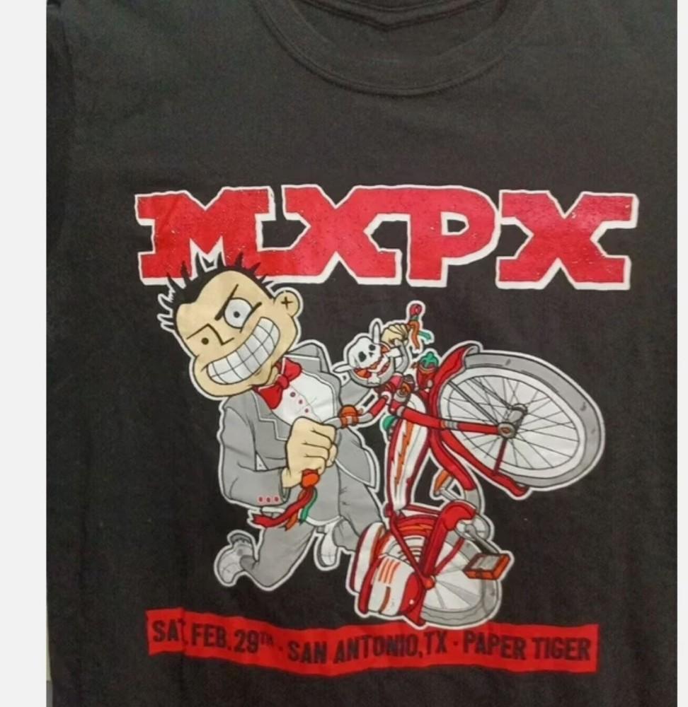 

MxPx band rock band VTG black T-shirt Unisex tee All sizes XL