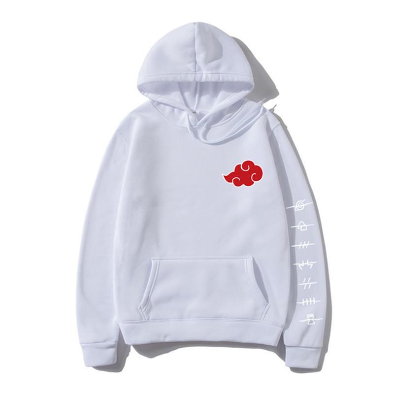 Cartoon Anime Print Hooded Sweater