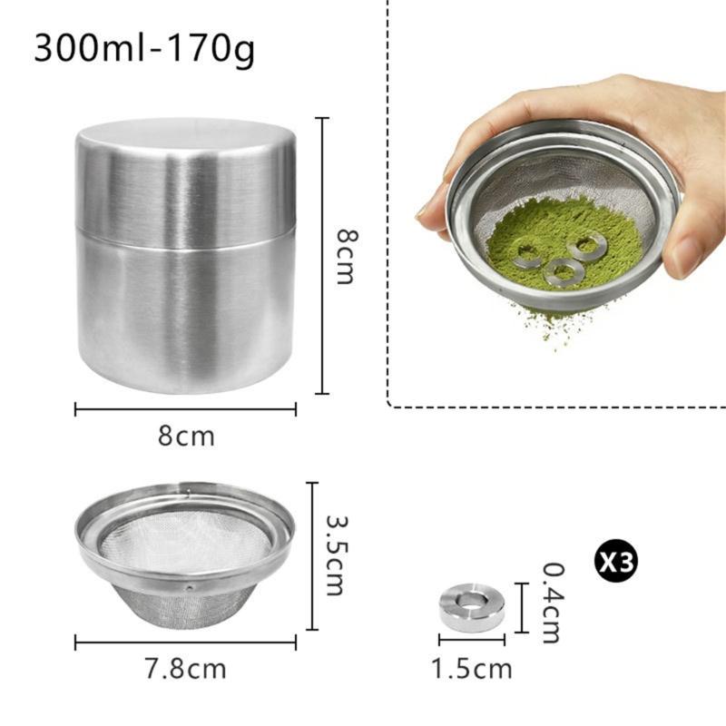 Moderno Lata de Matcha con Tecnología de Sellado Superior Para Mantener su Polvo de Té Seco y Sabroso Portamatcha