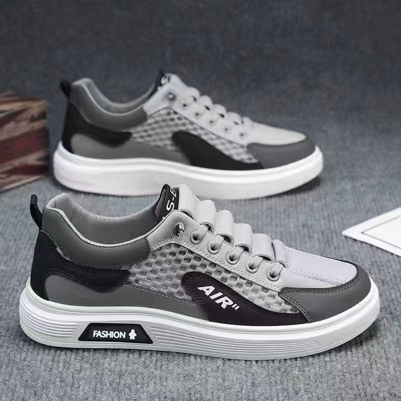 Men's Slip-On Shoes Spring Autumn  New Fleece Warm Cotton Sports Leisure White Board Trendy Shoes Korean Sle Round Toe