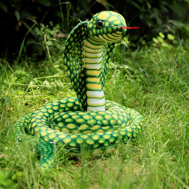 200/300CM New Simulation Cobra Snake Toy