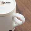 Mr. Nanshan Chinese Ceramic Office Mug with Lid