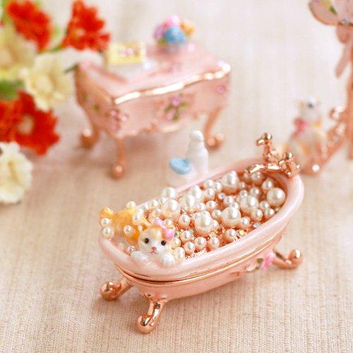 <Miniature Bus (Pink)> Pierce Jewelry Box
