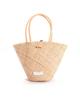 Sac en paille - Scooter - Chocolat - 100% Paille - Doublure 100% Lin - Femme
