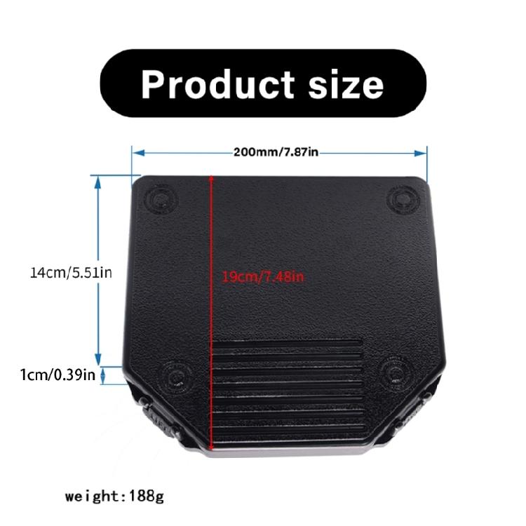 7inch Auditory Reel Box With Customizable Label System For Media Management Tape Holder Case