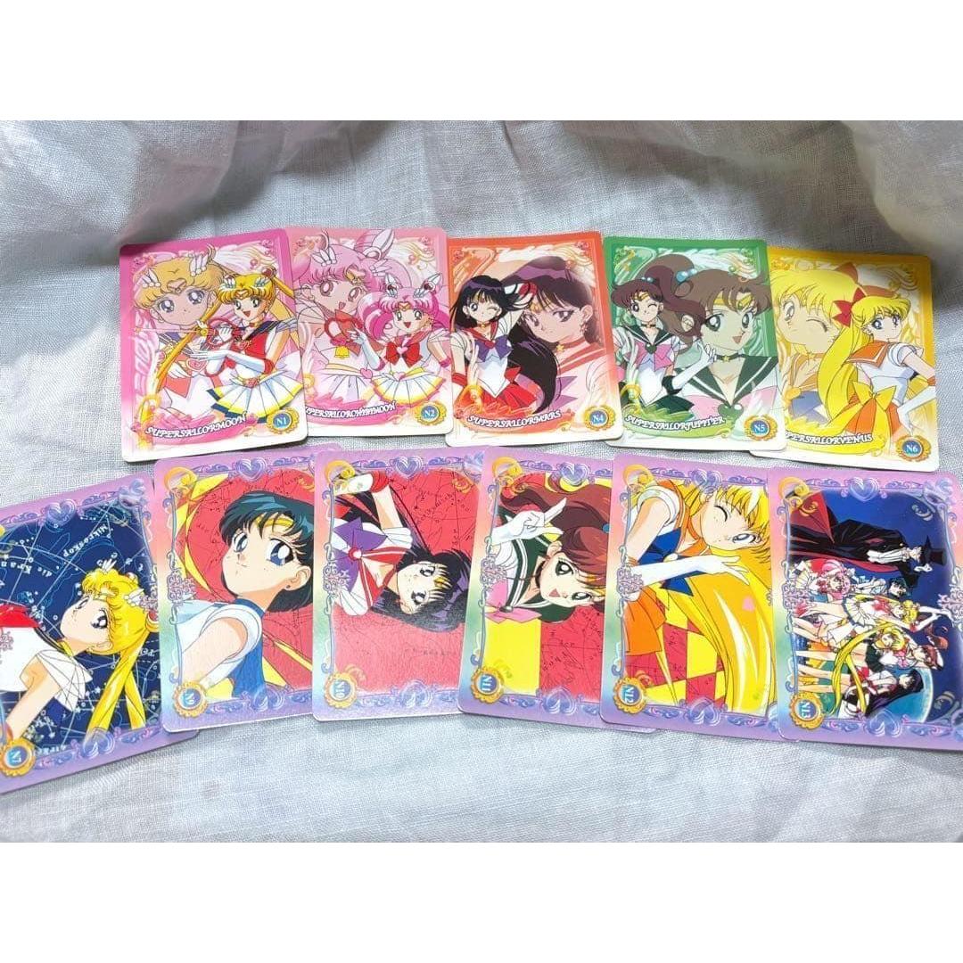 Used [Almost complete] Sailor Moon World 4 Sailor Moon Carddass 34-piece set