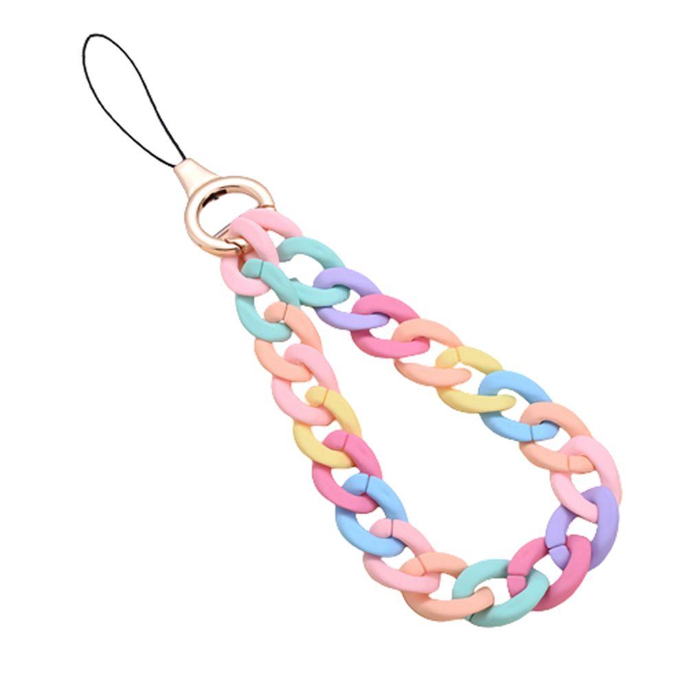 Charms Anti-fall Acrylic Jewelry Accessories Cell Phone Lanyard Phone Strap Mobile Phone Chain