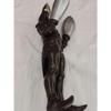 Used Ultraman Series Big Size Soft Vinyl Figure 2nd Generation Baltan Alien (Dark Brown