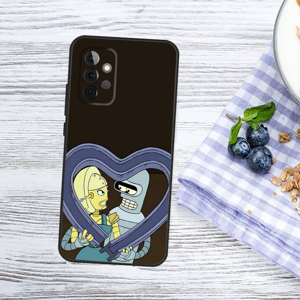 F-Futurama Funny B-Bender Phone Case For Samsung Galaxy A13,A21s,A22,A31,A32,A52,A53,A71,A80,A91 Soft Black Phone Cover