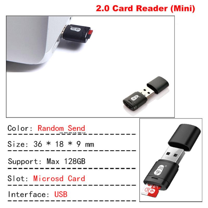 Kawau Micro SD Kartenleser 2.0 USB High Speed Adapter mit TF-Kartensteckplatz C286 Maximale Unterstützung 128 GB Memor