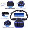 Multi Compartment Work Utility Belt Heavy Duty Nylon Construction Ergonomic Waist Mounted Tool Storage Professionals
