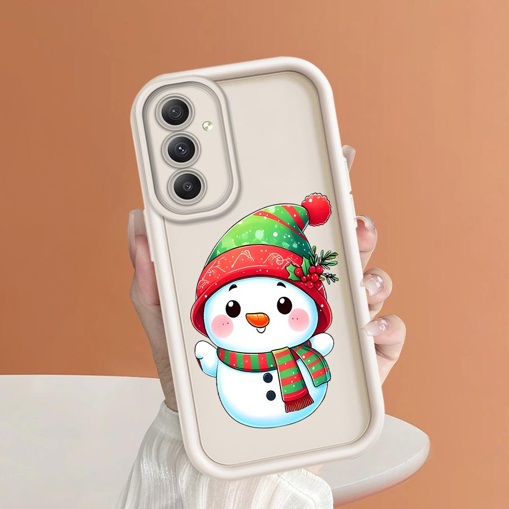 Soft Silicone Square Ladder Printing Pattern Phone Casing Full Cover Camera Shockproof Protection Rubber Case for Samsung