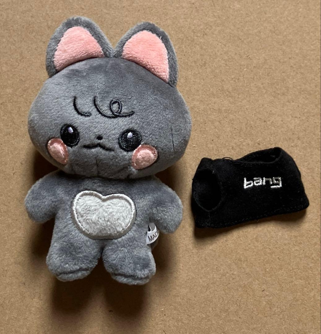 

[USED] Stray Kids Bang Chan Plush Toy 10cm Master with Clothes