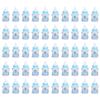 50Pcs Candy Chocolate Bottles Box For Baby Shower Party Favors Gifts Decorations (Blue)
