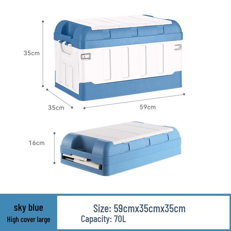 Organizator pliabil pentru depozitare camping portbagaj auto