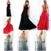 Sexy Women Wrap Boho Maxi Club Bandage Long Dress Party Bridesmaids Robe Longue Spaghetti Strap Female Multi Rope Hollow Out