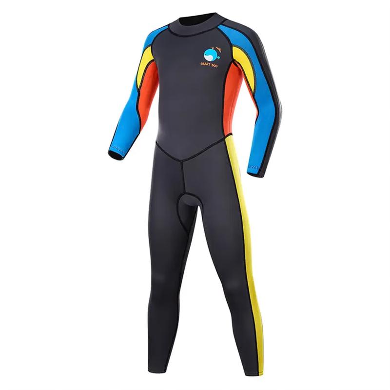 SBART Kids 2MM Thermal Long-Sleeve Wetsuit L