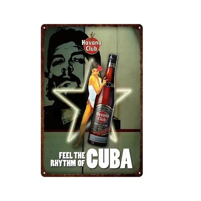 Vintage KitCat Tin Sign  Retro Metal Wall Art Decor for Bar Club Man Cave  Perfect Wall Poster Plaque for Home Decoration