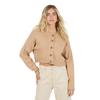 Brave Soul Womens/Ladies Cotton Crew Neck Boxy Cardigan