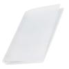 Transparent Binder Photo Organizer Badge Storage Book Perforated Ring Collection Folder 6 Pages(Shell 9 Hole Inner Page