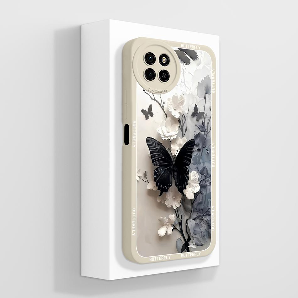 För itel S23 Plus Telefonfodral Sött Kreativt Fullt Skydd Funda För itel S 23 Plus Mjukt Flytande Silikon Lättviktigt Skal Capa