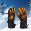 Electric Heating Gloves 4000mAh Anti-Scratch Heated Gloves Rechargeable Windproof Hand Warmer for Motorcycle Bike Glove