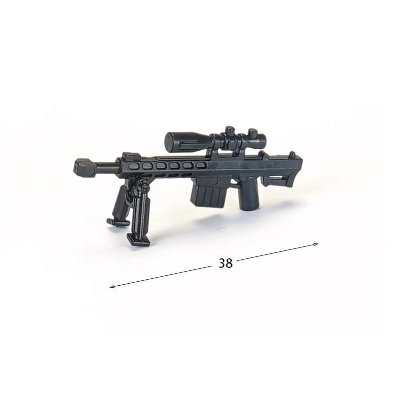 City Army Bricks Weapon Pack Military Guns Soldier MOC SWAT Mini Action Figures Special Forces Police Parts Building Block Toys