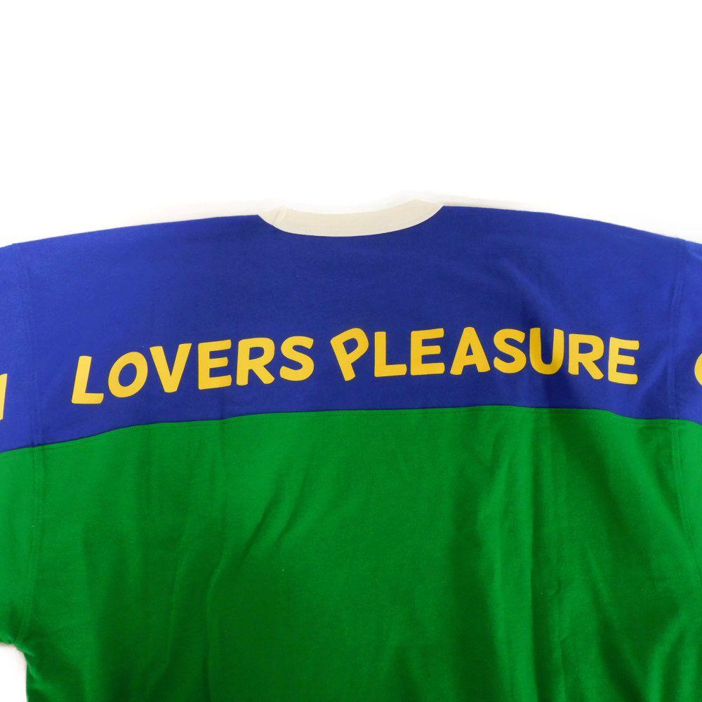 Used 9539 G Logo Cat Star Jersey Print 753294 XJFTX 3229 7829 Applique S Unused LOVERS PLEASURE CLUB Green Women's from