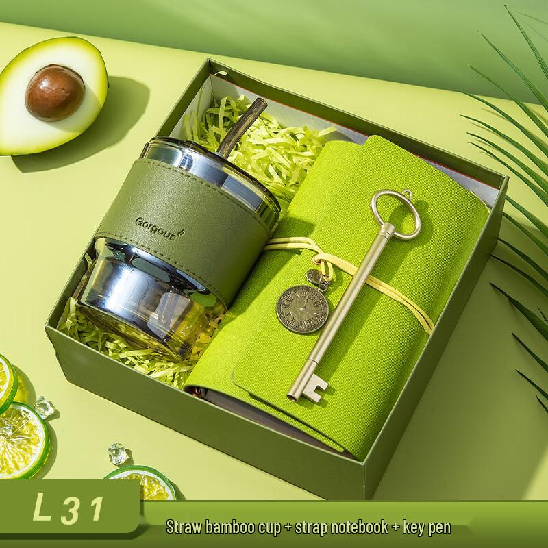 TIANXI LED Display Thermos & Towel Business Gift Set