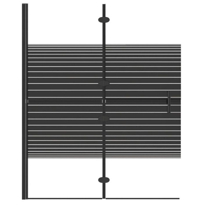 VidaXL Foldable Shower Cabin Bathtub Wall Shower Wall Shower Cabin Bathtub Cabin Bathroom Home Interior ESG 150741
