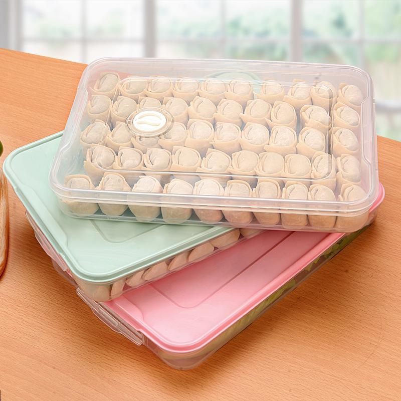Dumpling Freezer Box - Food-Grade Storage for Fresh-Keeping and Quick-Freeze