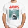 Vintage Shark Graphic Tee Retro Poster Style Horror Shirt Unisex S-3XL
