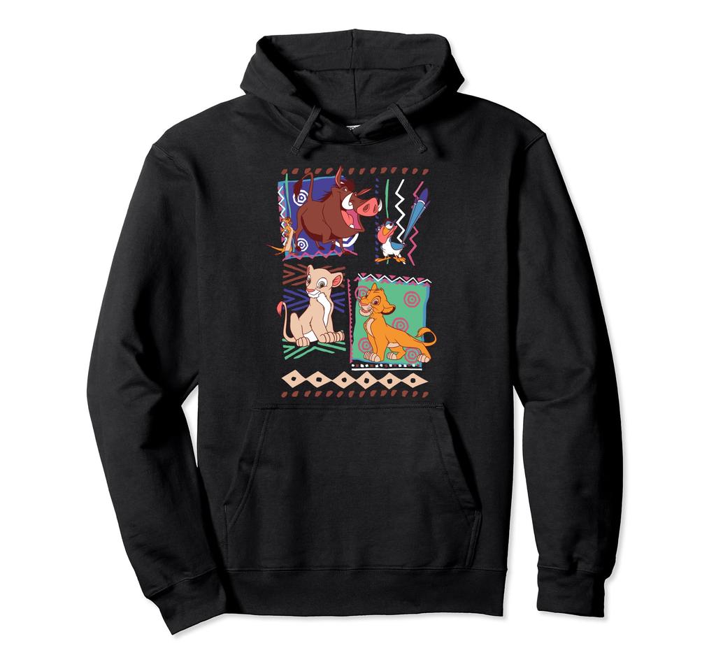 Disney Lion King Simba and Timon Graphic Hoodie