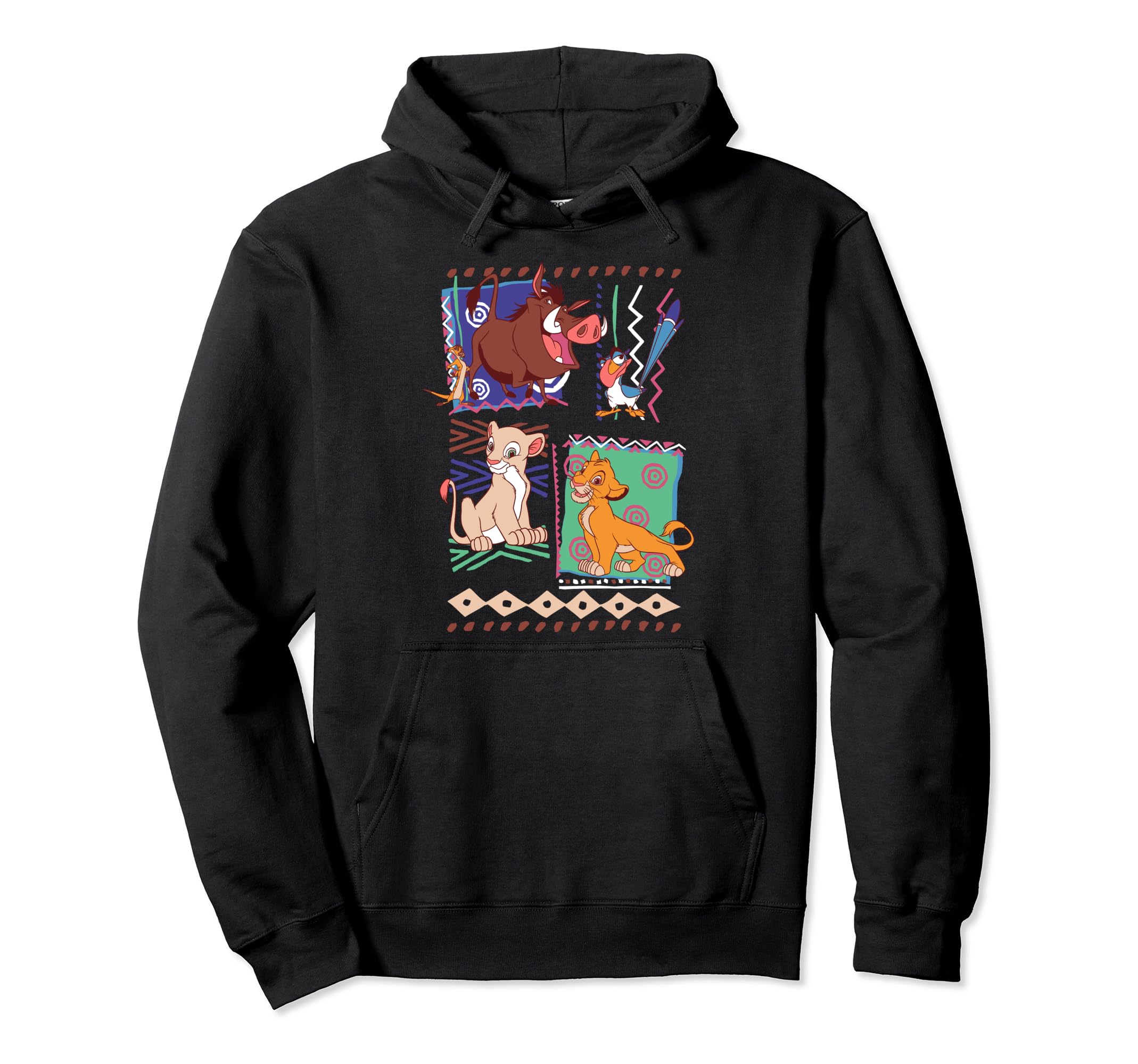 

Disney Lion King Simba and Timon Graphic Hoodie