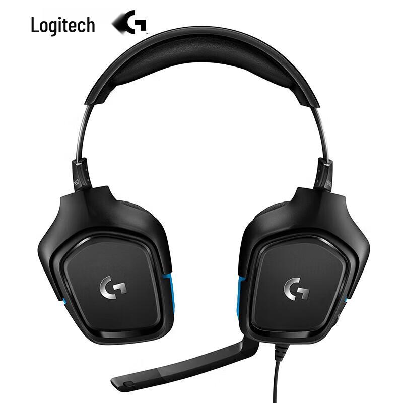 

Logitech G431 Wired Gaming Headset with 7.1 Surround Sound